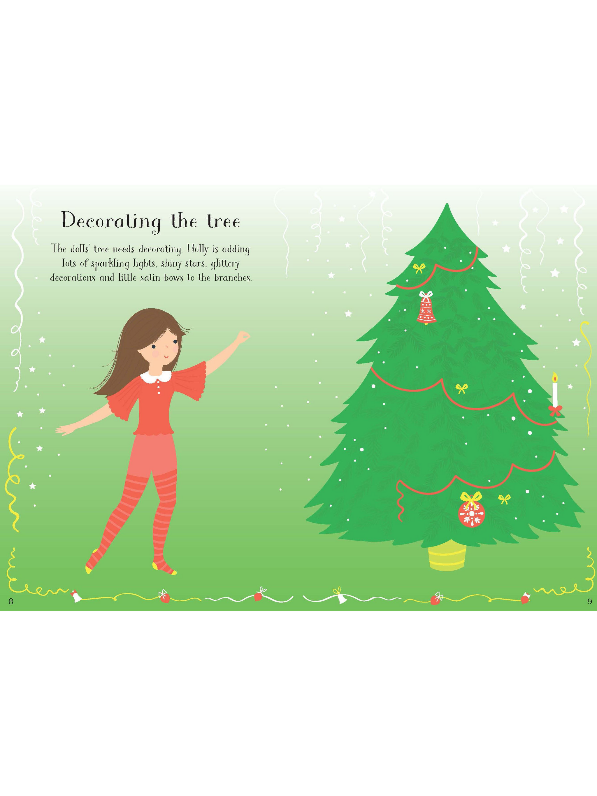 Little Sticker Dolly Dressing Christmas C K